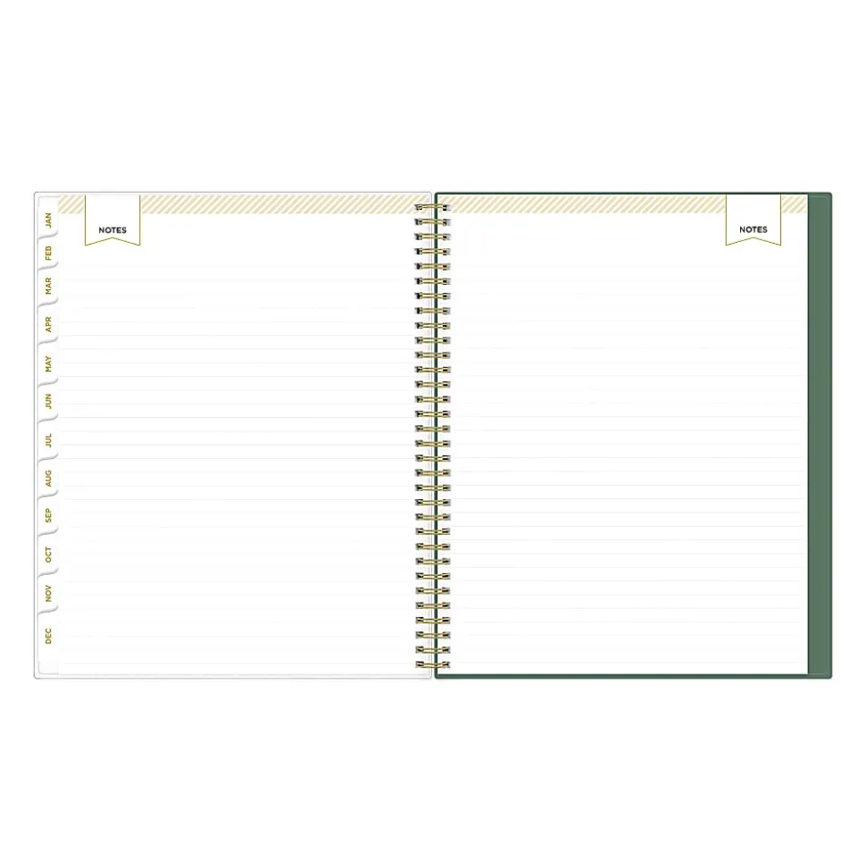 2026 Blue Sky Day Designer Weekly/Monthly Planner, 8-1/2” x 11", London Rose, January To December, 155629