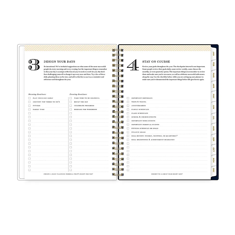 2026 Blue Sky Day Designer Weekly/Monthly Planner, 5-7/8” x 8-5/8", Savannah Blue, January To December, 157731