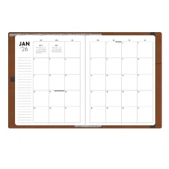 2026 Blue Sky Professional Weekly/Monthly Planner, 7” x 9”, Tan, January To December, 152946
