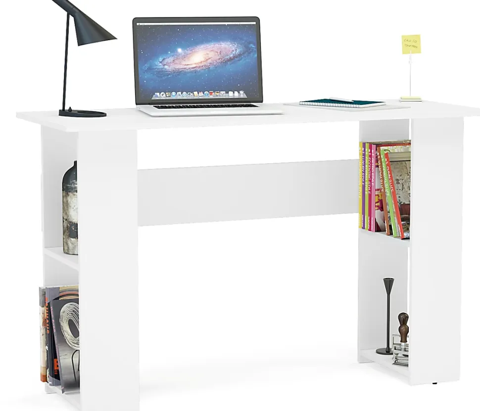 Boahaus Seoul Multi-Purpose 47"W Computer And Writing Desk, White
