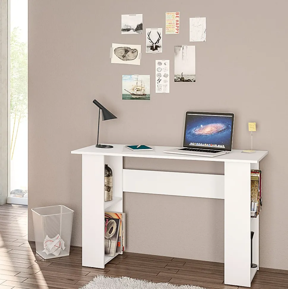 Boahaus Seoul Multi-Purpose 47"W Computer And Writing Desk, White