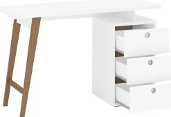 Boahaus Tokyo 48"W Computer Desk, White