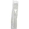 Boardwalk Heavyweight Wrapped Polypropylene Forks, White, Case Of 1,000 Forks