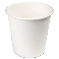 Boardwalk® Paper Hot Cups, 4 Oz, White, Pack Of 1,000 Cups