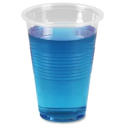 Boardwalk® Plastic Cold Cups, 16 Oz, Clear, Pack Of 50 Cups