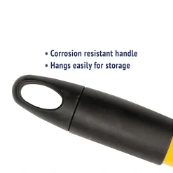 Boardwalk® Quick-Change Side-Latch Mop-Head Handle, Yellow