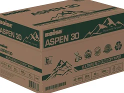 Boise® ASPEN® 30 Multi-Use Printer & Copy Paper, 10 Reams, White, Letter Size, 5000 Sheets Per Case- 054901-CTN