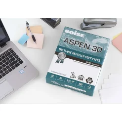 Boise® ASPEN® 30 Multi-Use Printer & Copy Paper, 10 Reams, White, Legal (8.5