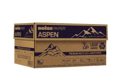 Boise ASPEN® Premium Laser Paper, 8 Reams, White, Letter Size (8 1/2" x 11"), 500 Sheets Per Ream, 30% Recycled, FSC® Certified, 24 Lb, 96 Brightness