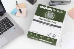 Boise® X-9® Multi-Use Printer & Copy Paper, 10 Reams, White, Letter (8.5