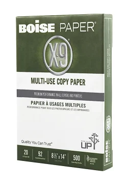 Boise® X-9® Multi-Use Printer & Copy Paper, 10 Reams, White, Legal (8.5