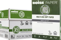 Boise® X-9® Multi-Use Printer & Copy Paper, 5 Reams, White, Letter (8.5