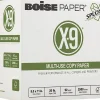 Boise® X-9® SPLOX® Reamless Multi-Use Printer & Copy Paper, 5 Reams, White, Letter (8.5" x 11"), 2500 Sheets Per Case, 20 Lb, 92 Brightness