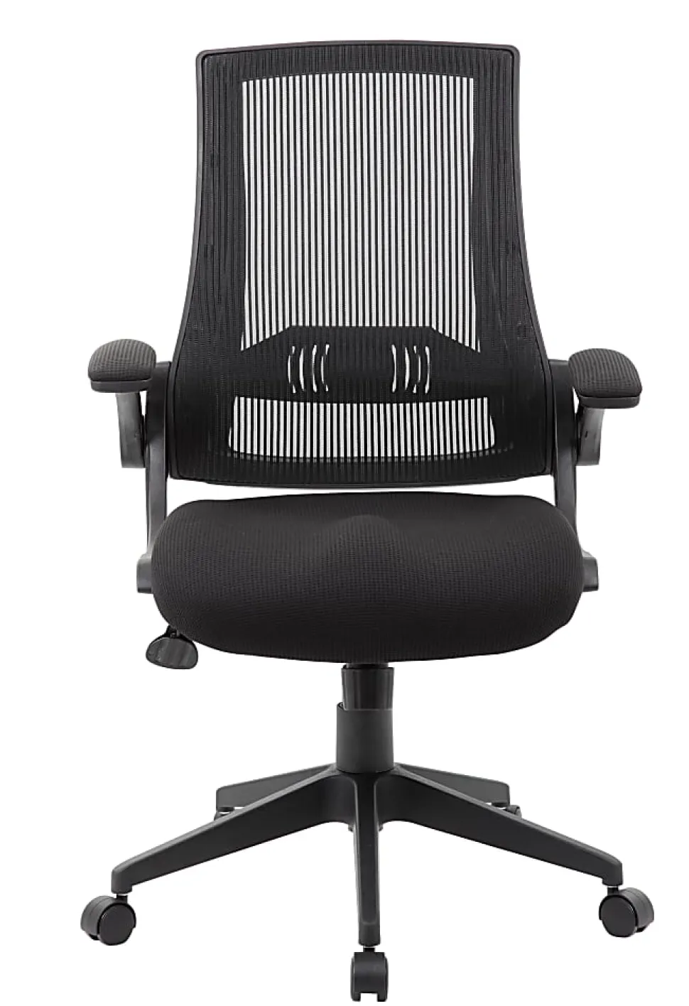 Boss Office Products Adjustable Mesh Task Chair, Black