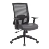 Boss Office Products Antimicrobial High-Back Task Chair With Arms, Black