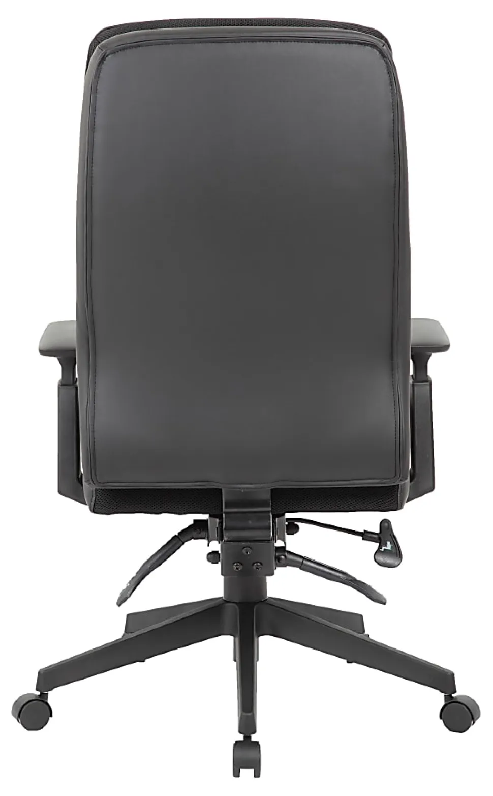 Boss Office Products Caressoft Executive Ergonomic High-Back Chair, Black