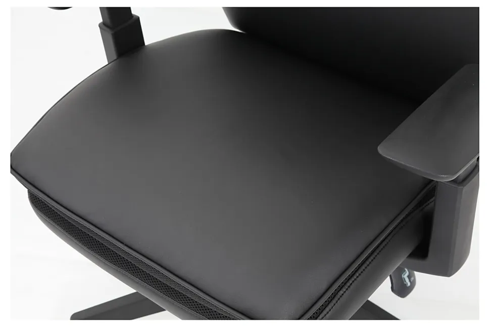 Boss Office Products Caressoft Executive Ergonomic High-Back Chair, Black