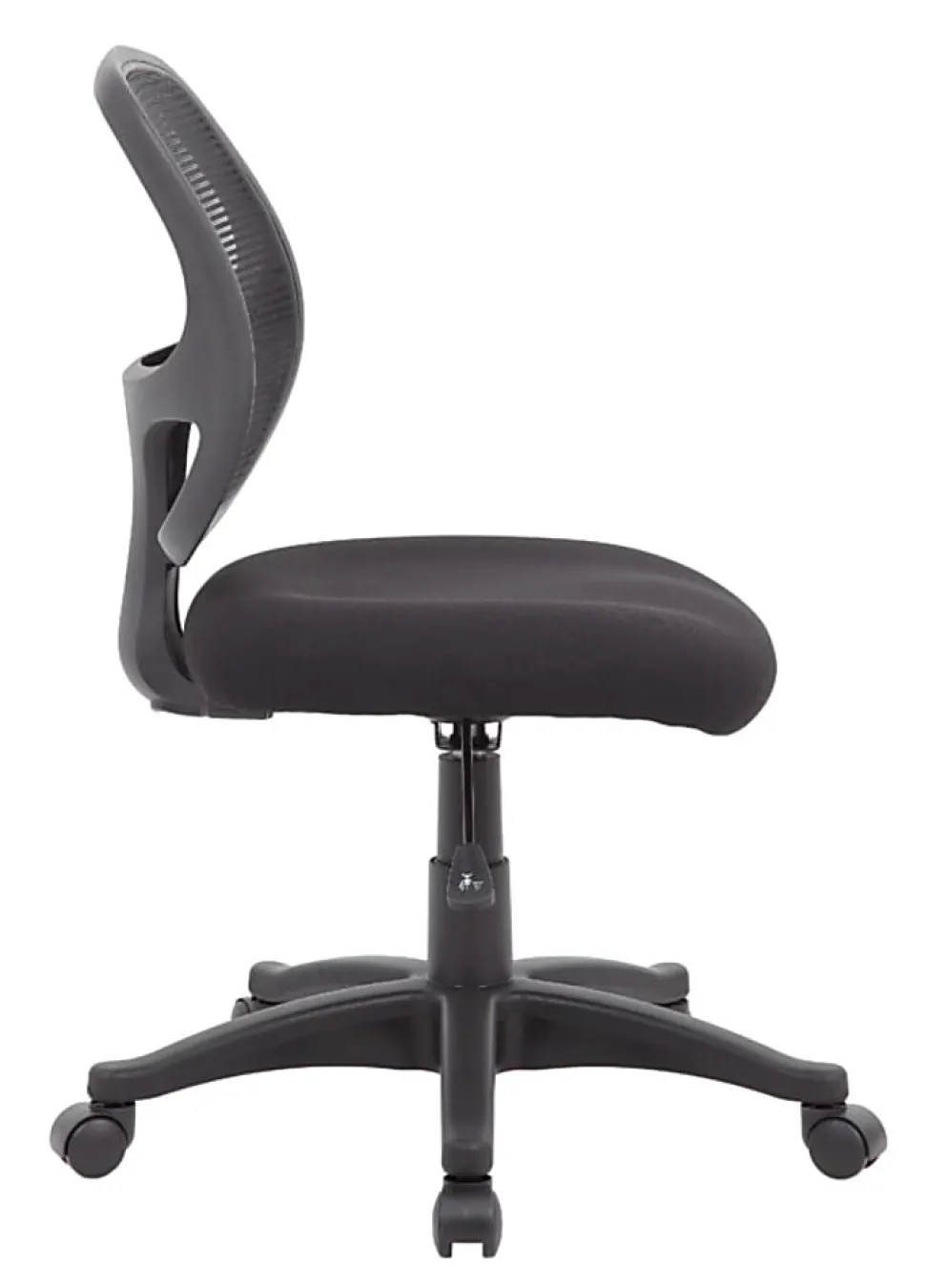 Boss Office Products Commercial Grade Ergonomic Mesh High-Back Task Chair, Black