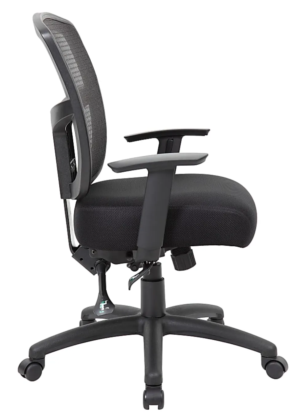 Boss Office Products Contract Mesh Mid-Back Task Chair, Black