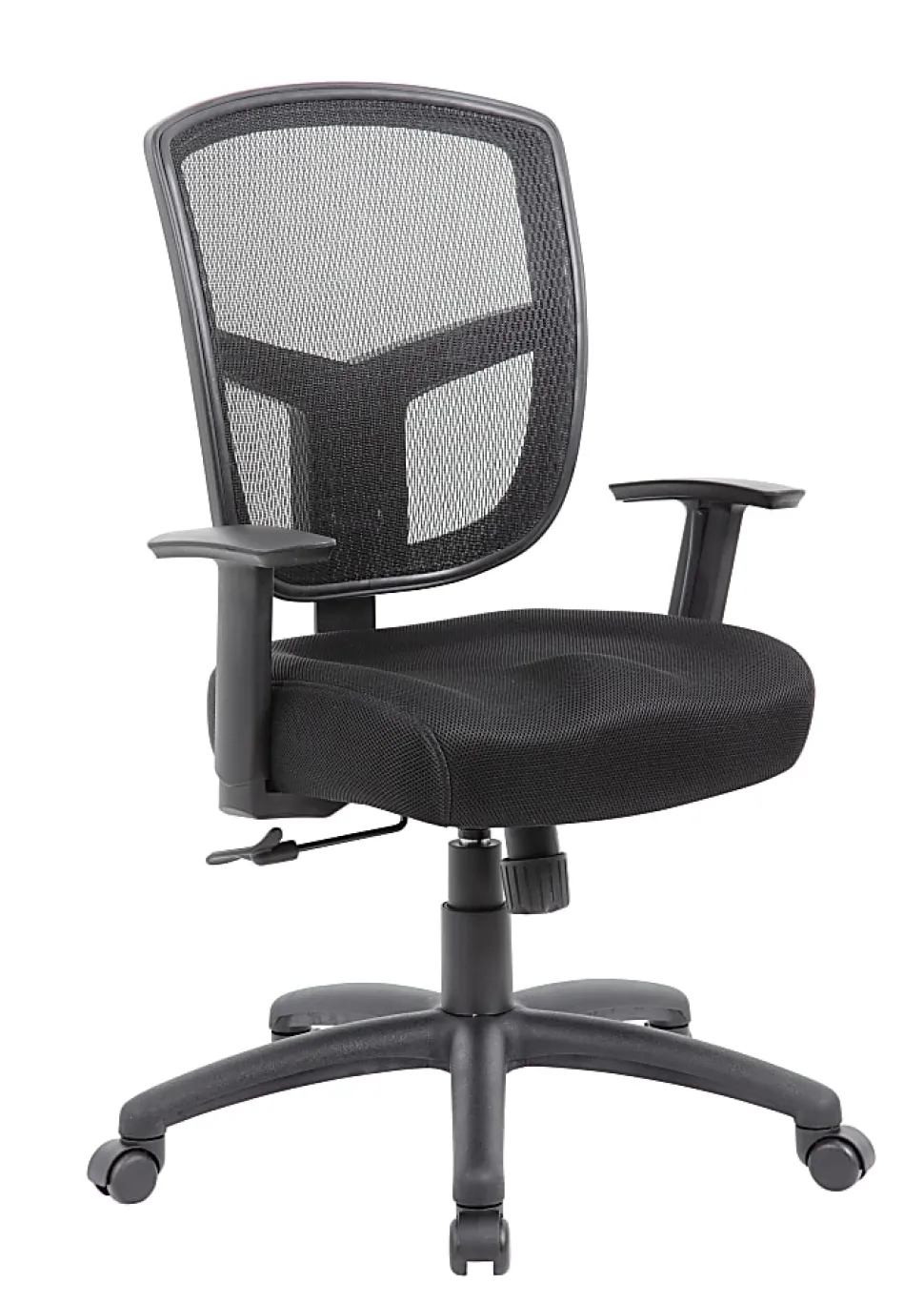 Boss Office Products Contract Mesh High-Back Task Chair, Black