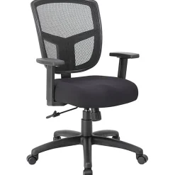 Boss Office Products Contract Mesh High-Back Task Chair, Black