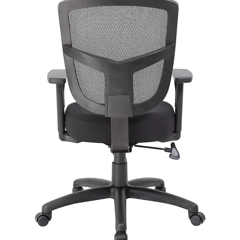 Boss Office Products Contract Mesh High-Back Task Chair, Black