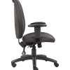 Boss Office Products Ergonomic Fabric High-Back Task Chair, Black