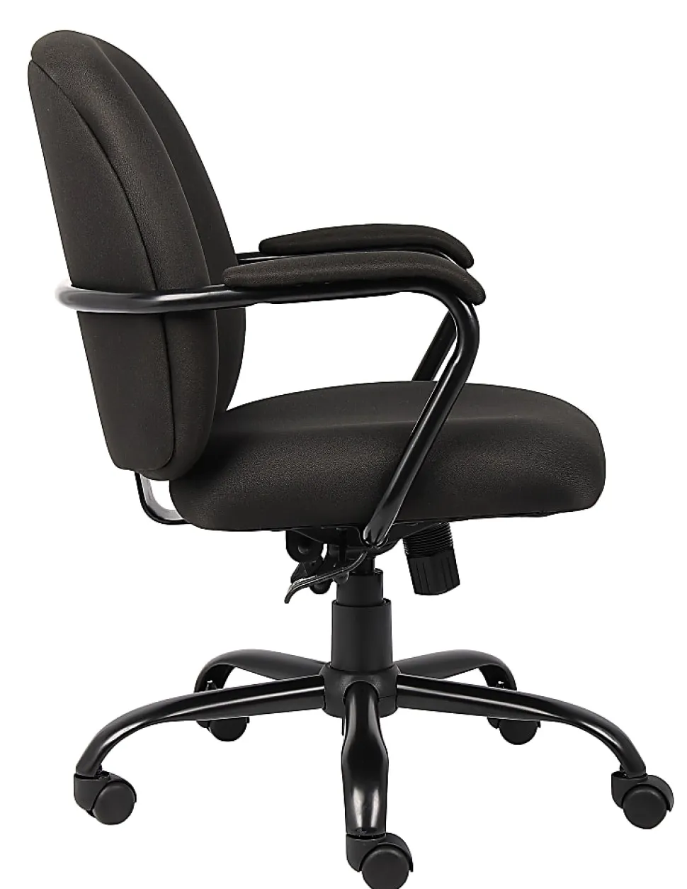 Boss Office Products Heavy-Duty Mid-Back Task Chair, Black