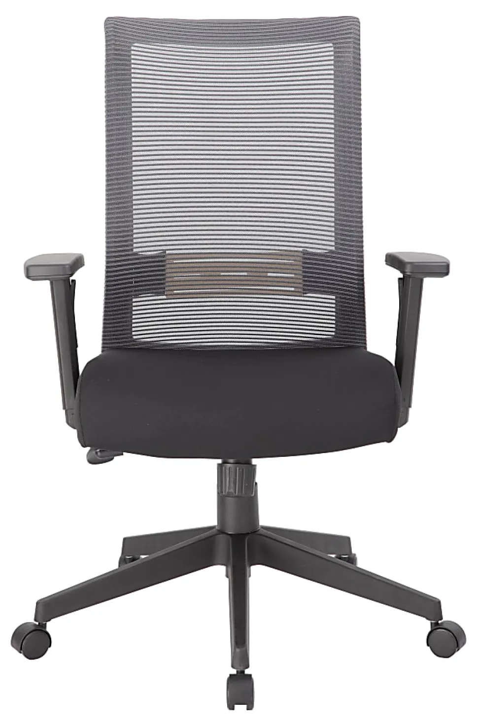Boss Office Products Horizontal Mesh Back Task Chair, Gray/Black