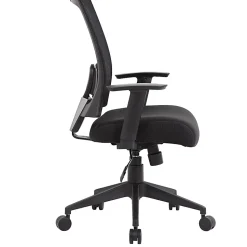 Boss Office Products Mesh-Back Task Chair, Black
