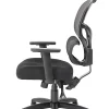 Boss Office Products Mesh Multifunction Mid-Back Task Chair With Headrest, Black