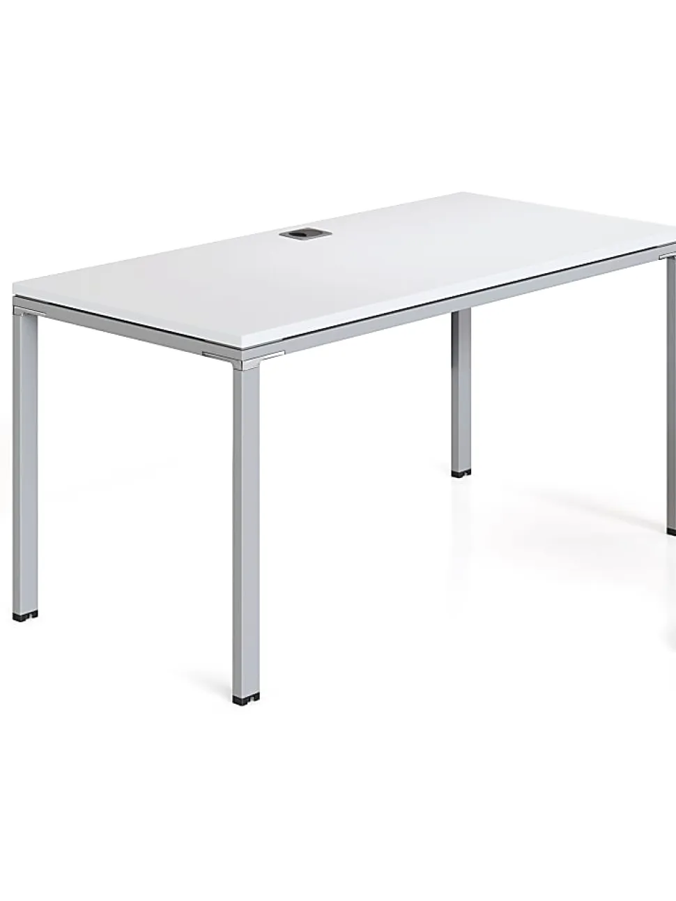 Boss Office Products Simple System Workstation, 60" x 24", White