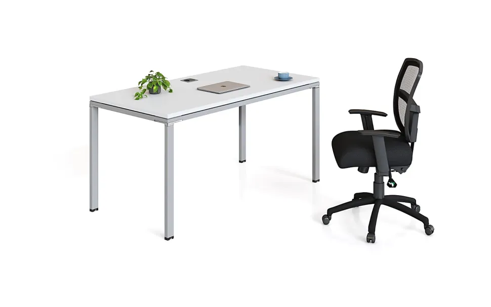 Boss Office Products Simple System Workstation, 60" x 24", White