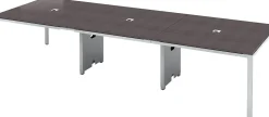 Boss Office Products Simple System Rectangular Conference Table, 29-1/2”H x 142”W x 47”D, Driftwood