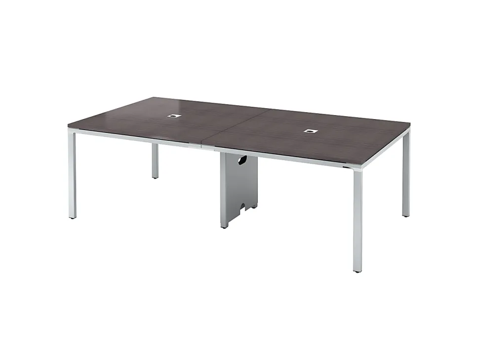 Boss Office Products Simple System Rectangular Conference Table, 29-1/2”H x 95”W x 47”D, Driftwood