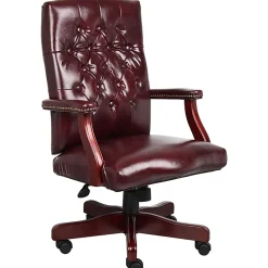 Boss Office Products Traditional Ergonomic High-Back Executive Chair, 47