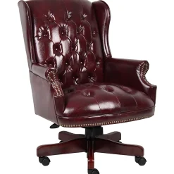 Boss Office Products Traditional Ergonomic High-Back Chair, 44