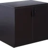 Boss Office Products 31"W Storage Cabinet, Mocha