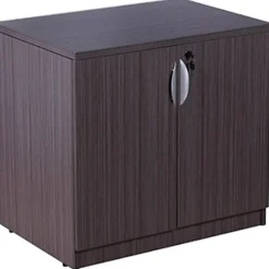 Boss Office Products 31"W Storage Cabinet, Driftwood