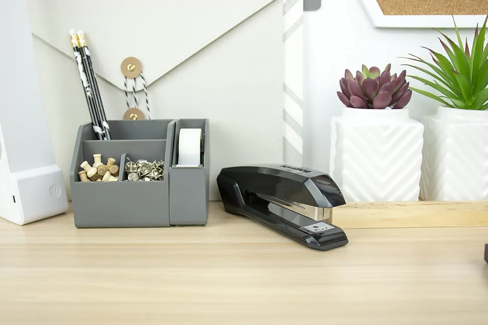 Bostitch® Ascend™ Plastic Stapler, 20 Sheets Capacity, Black