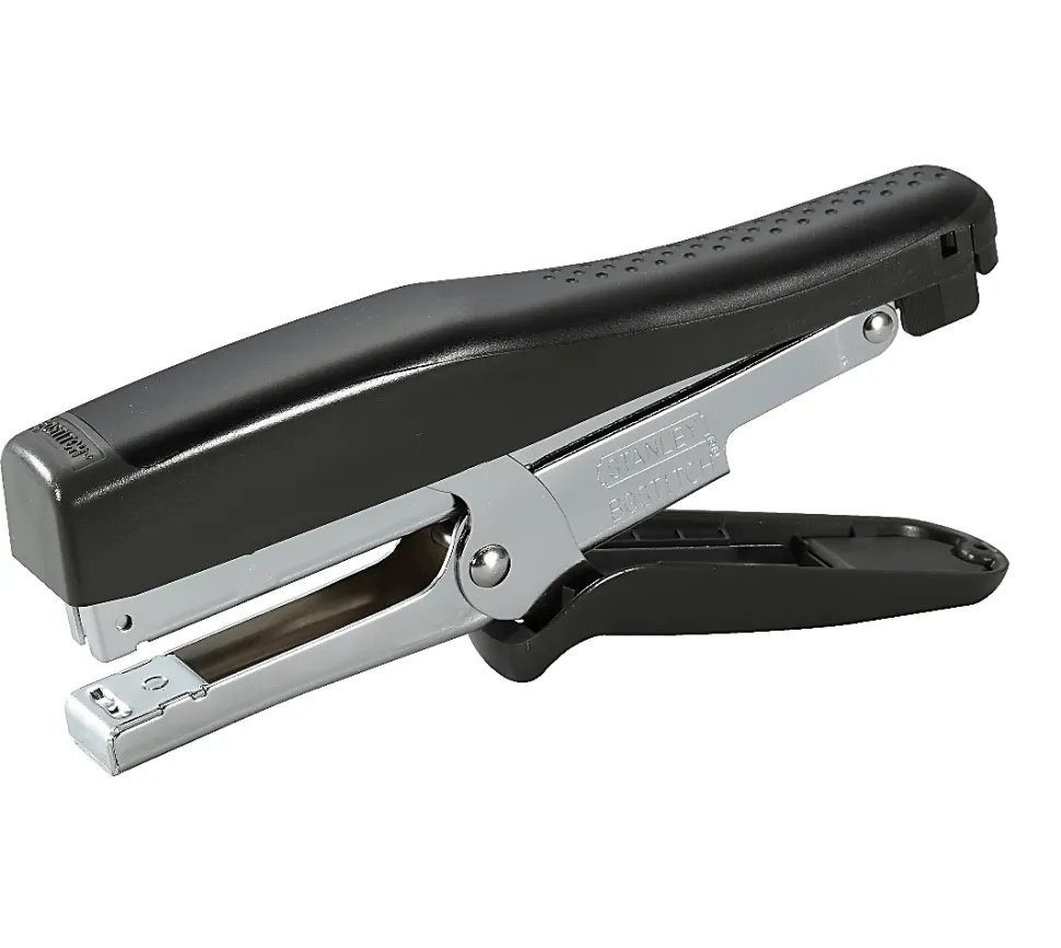 Bostitch® B8® PowerCrown™ Xtreme Duty Plier Stapler, Black/Gray
