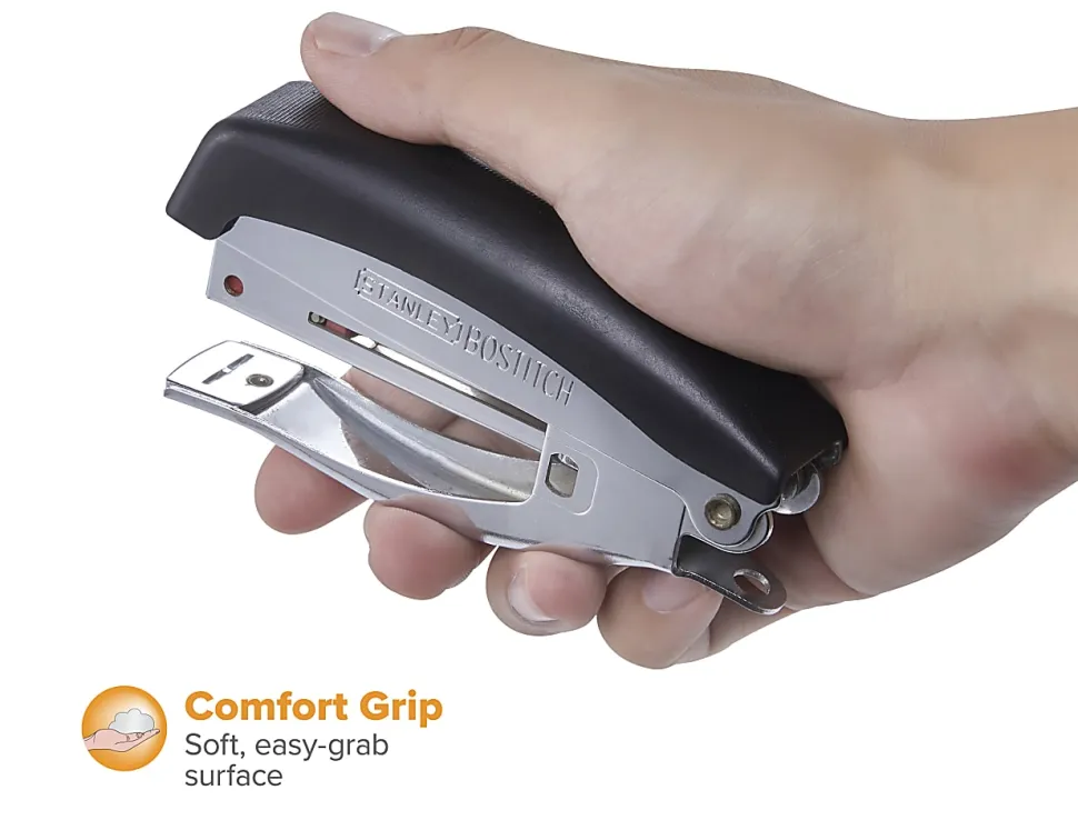 Bostitch® Deluxe Hand-Held Stapler, Black