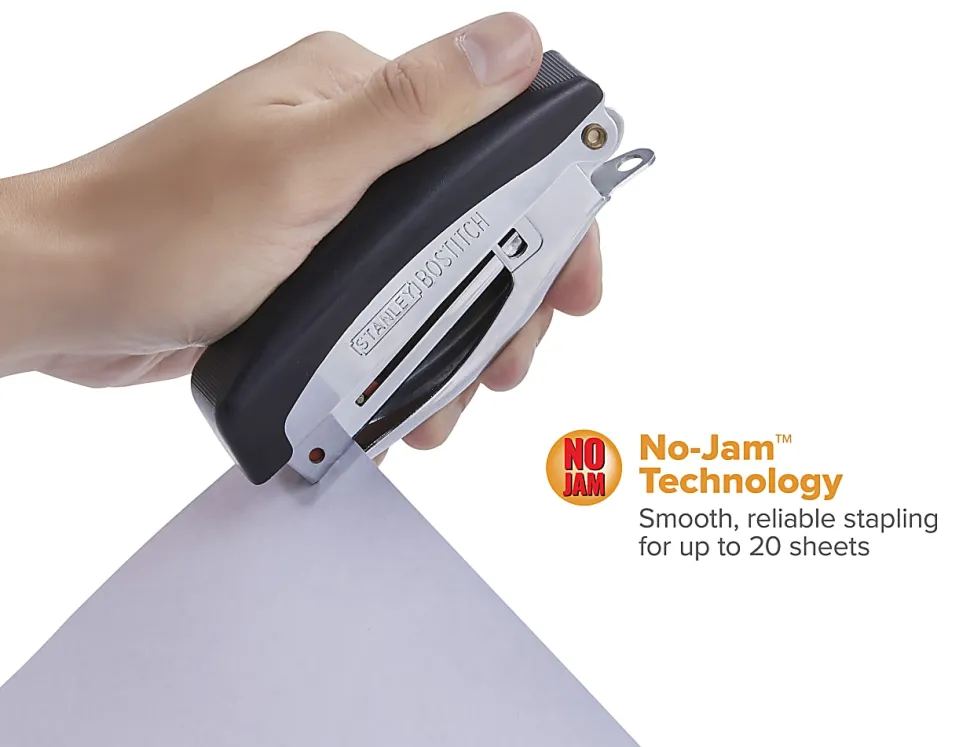 Bostitch® Deluxe Hand-Held Stapler, Black