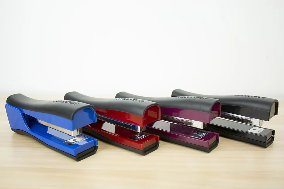 Bostitch® Dynamo Stand-Up Stapler With Built-In Pencil Sharpener, 6", Assorted Colors