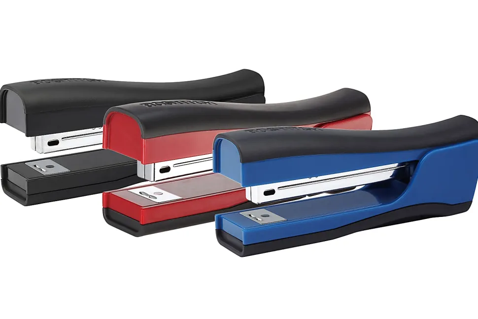 Bostitch® Dynamo Stand-Up Stapler With Built-In Pencil Sharpener, 6", Assorted Colors