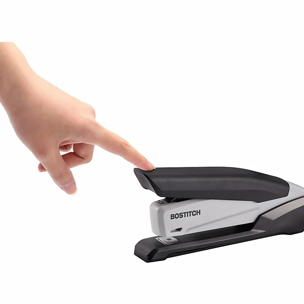 Bostitch EcoStapler® Spring-Powered Antimicrobial Desktop Stapler, 20-Sheets