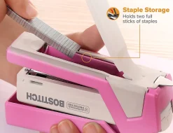 Bostitch InCourage® Spring-Powered Antimicrobial Compact Stapler, 20-Sheets