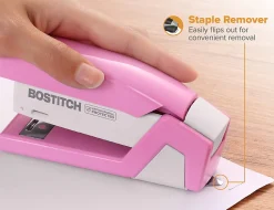 Bostitch InCourage® Spring-Powered Antimicrobial Compact Stapler, 20-Sheets