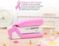 Bostitch InCourage® Spring-Powered Antimicrobial Compact Stapler, 20-Sheets