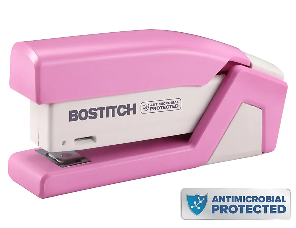 Bostitch InCourage® Spring-Powered Antimicrobial Compact Stapler, 20-Sheets